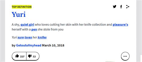 yuri urban dictionary